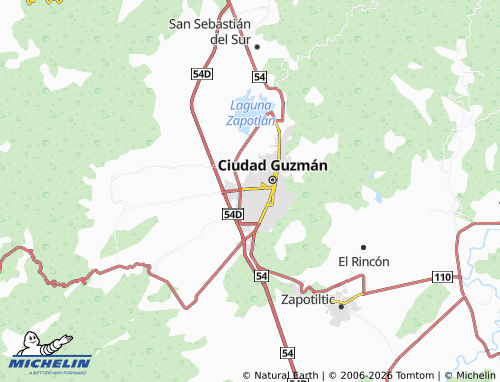 MICHELIN Los Viveros map - ViaMichelin