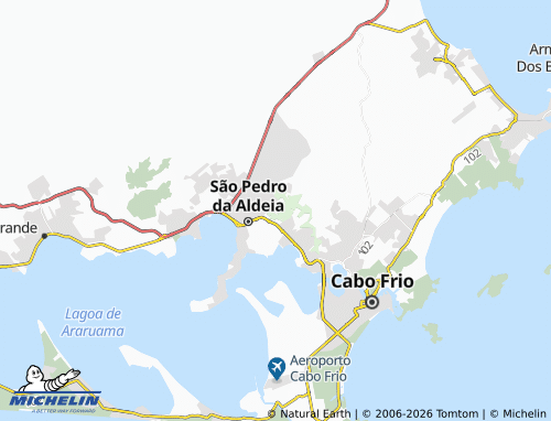 Mappa MICHELIN Morro do Milagre - ViaMichelin