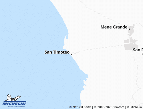 MICHELIN-Landkarte San Timoteo - ViaMichelin