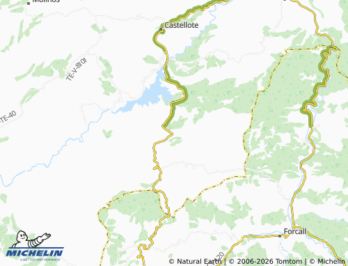 MICHELIN Los Alagones map - ViaMichelin