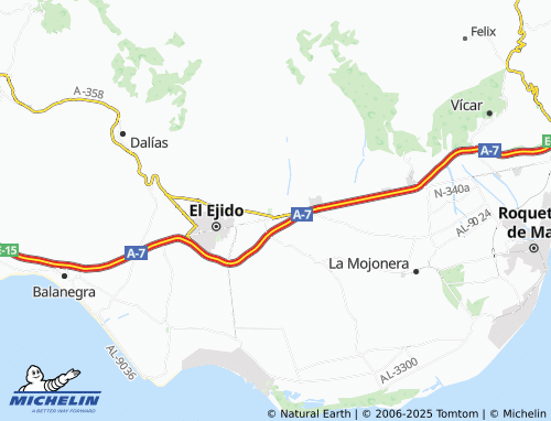 MICHELIN Santa María del Águila map - ViaMichelin