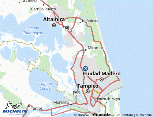 Mappa MICHELIN Los Portales - ViaMichelin