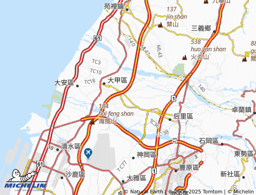MICHELIN Waipu District map - ViaMichelin