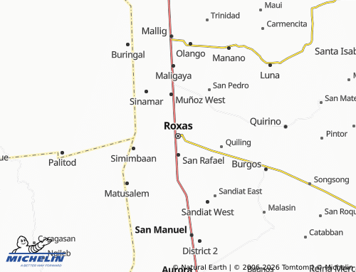 Mappa MICHELIN Roxas - ViaMichelin
