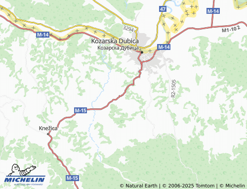 MICHELIN Aginci map - ViaMichelin