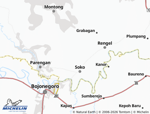 MICHELIN Jegulo map - ViaMichelin
