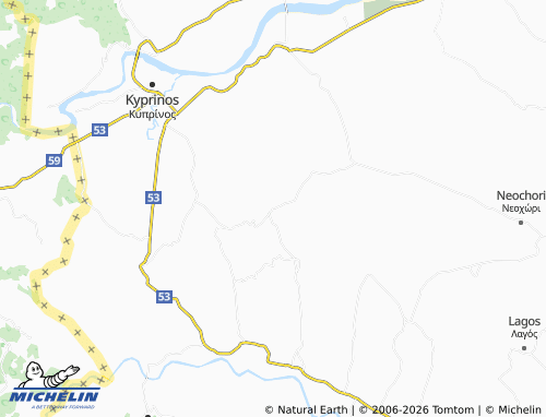 Carte MICHELIN Chandras - ViaMichelin