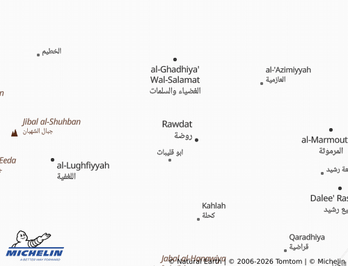MICHELIN-Landkarte Abu Jas - ViaMichelin