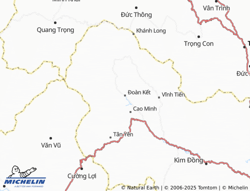 MICHELIN Đoàn Kết map - ViaMichelin
