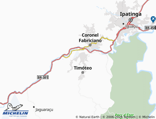 Mapa MICHELIN Tinotinho - ViaMichelin