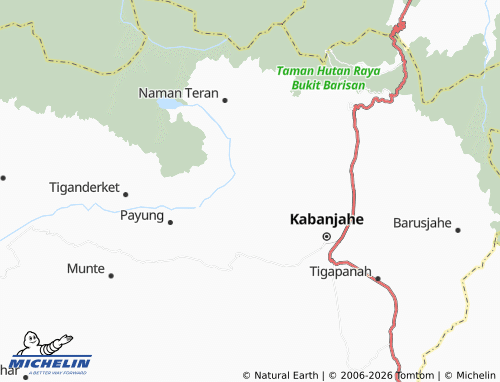 MICHELIN Jeraya map - ViaMichelin