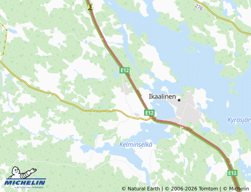 MICHELIN-Landkarte Teikangas - ViaMichelin
