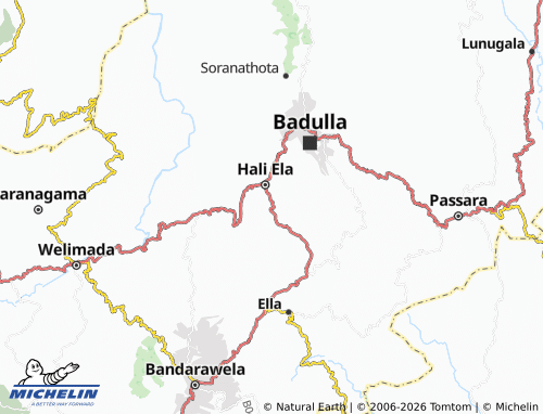 Mappa MICHELIN Mugunumatha West - ViaMichelin