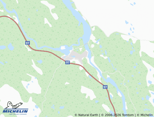 Carte MICHELIN Vuollerim - ViaMichelin