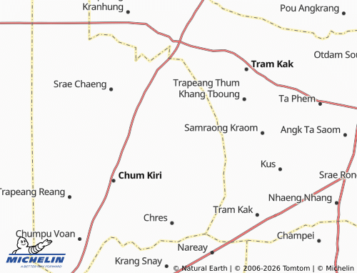 Mapa MICHELIN Srae Knong - ViaMichelin