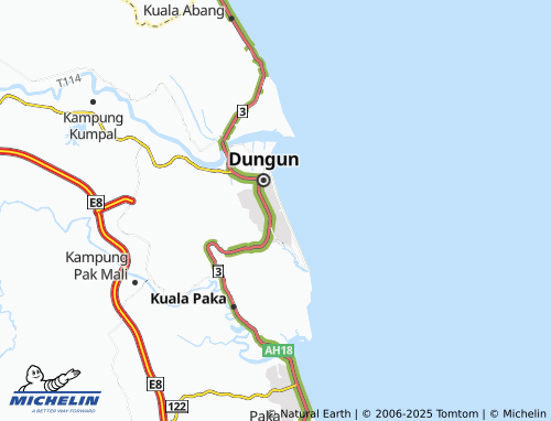 MICHELIN Taman Elina 2 map - ViaMichelin