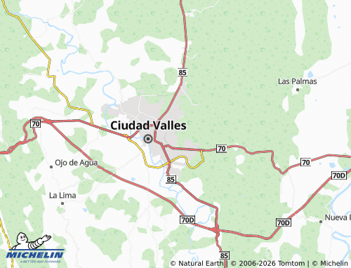 Mappa MICHELIN Rosas del Tepeyac - ViaMichelin