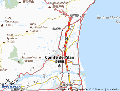 Mapa MICHELIN si cheng - ViaMichelin