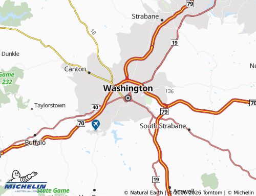 Mappa MICHELIN Washington - ViaMichelin
