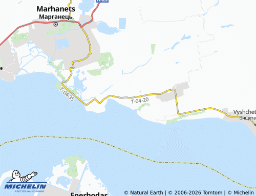 Mapa MICHELIN Dobra Nadiia - ViaMichelin