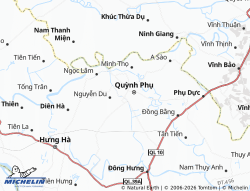 Mappa MICHELIN Quỳnh Phụ - ViaMichelin