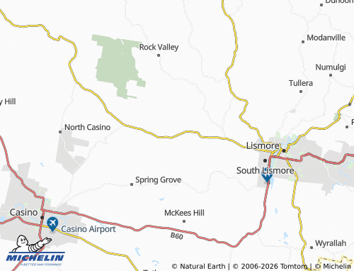 Mapa MICHELIN Fernside - ViaMichelin