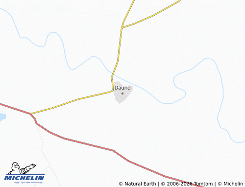 Carte MICHELIN Daund - ViaMichelin