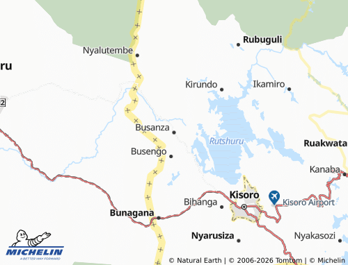 Mappa MICHELIN Busanza - ViaMichelin