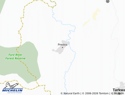 Mapa MICHELIN Prestea - ViaMichelin