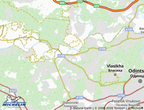 Carte MICHELIN Borki - ViaMichelin