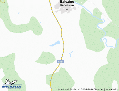 MICHELIN-Landkarte Bydypi - ViaMichelin
