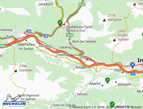 Mapa MICHELIN Eigenhofen - ViaMichelin