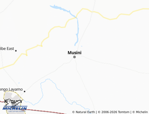Carte MICHELIN Musini - ViaMichelin