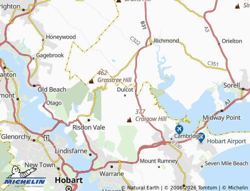 MICHELIN Dulcot map - ViaMichelin