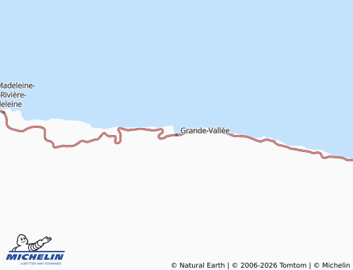 MICHELIN Grande-Vallée map - ViaMichelin