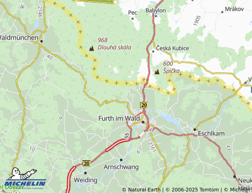 MICHELIN Voithenberghütte map - ViaMichelin