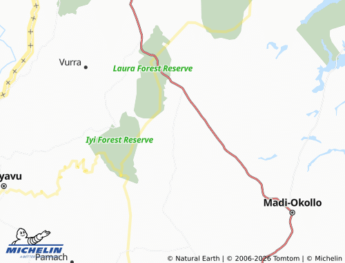 Mappa MICHELIN Oribu - ViaMichelin
