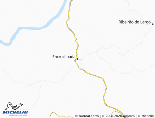 Mapa MICHELIN Encruzilhada - ViaMichelin