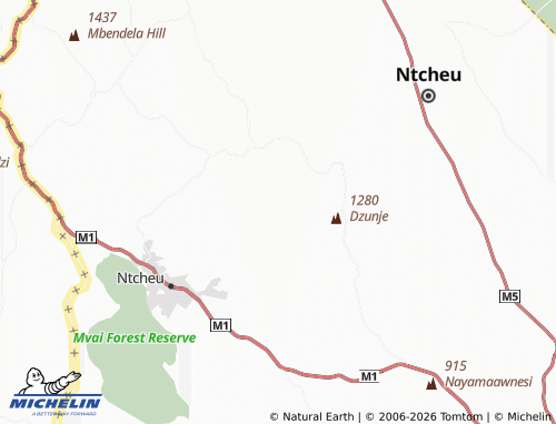 MICHELIN Binya map - ViaMichelin