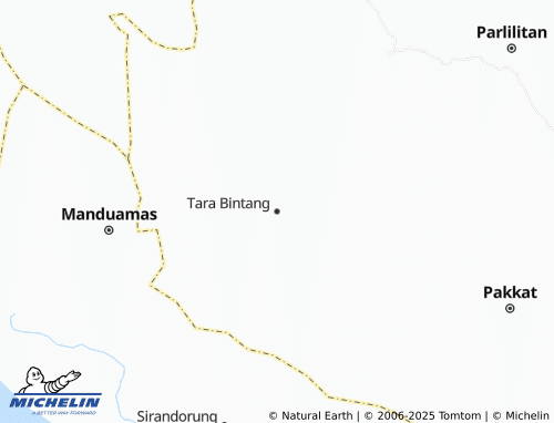 MICHELIN Tara Bintang map - ViaMichelin