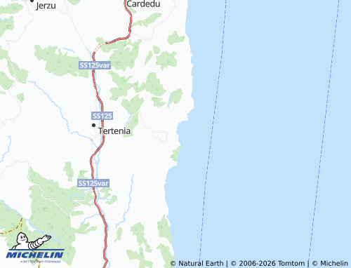 Mapa MICHELIN Zinnibiri Mannu - ViaMichelin