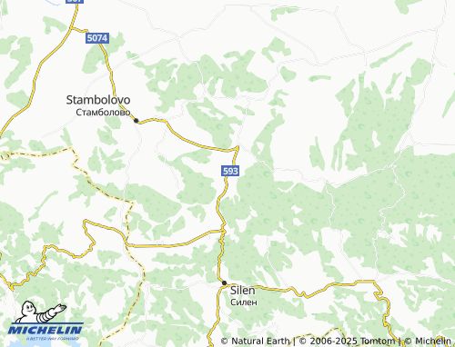 MICHELIN-Landkarte Dolno Botevo - ViaMichelin