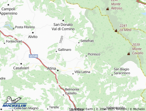 Mappa MICHELIN Perillo - ViaMichelin