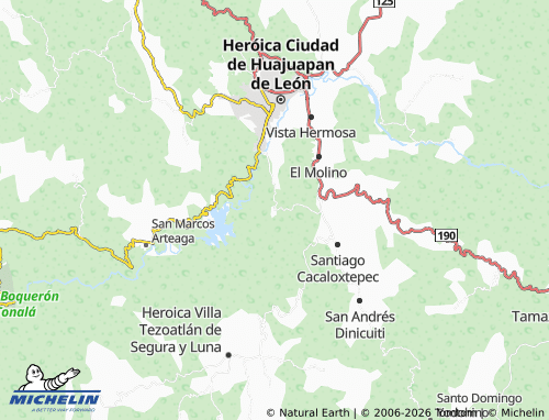 Mappa MICHELIN San Pedro Yodoyuxi - ViaMichelin