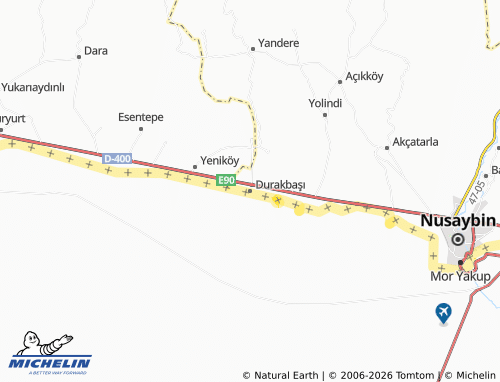 MICHELIN Durakbaşı map - ViaMichelin