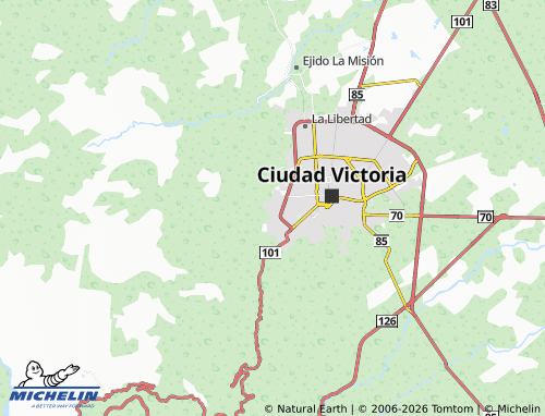 Mappa MICHELIN Rincón de la Sierra - ViaMichelin