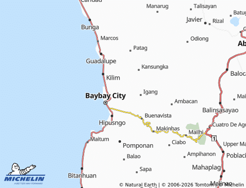 MICHELIN Hibunawan map - ViaMichelin