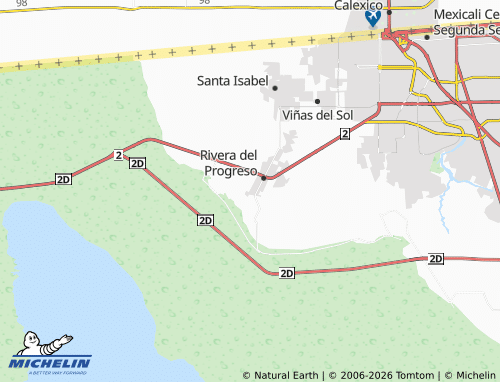 Mapa MICHELIN Cucapah Progreso - ViaMichelin