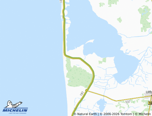 MICHELIN-Landkarte Fjand Gårde - ViaMichelin