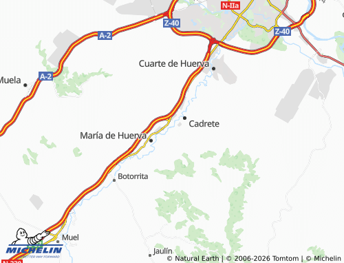 MICHELIN Montserrat map - ViaMichelin